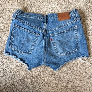 Levi's Classic Blue Jean Shorts